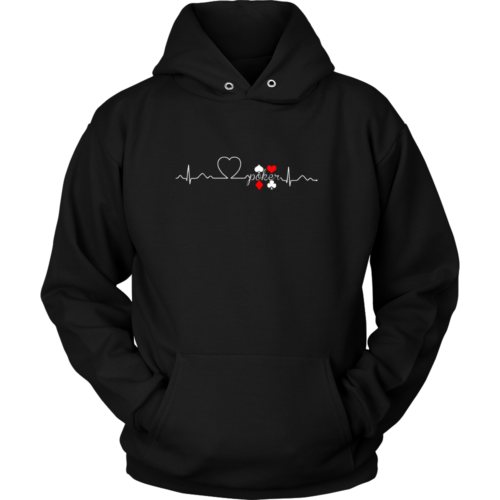 Poker Heartbeat - T-Shirts, Hoodies,  Longsleeves
