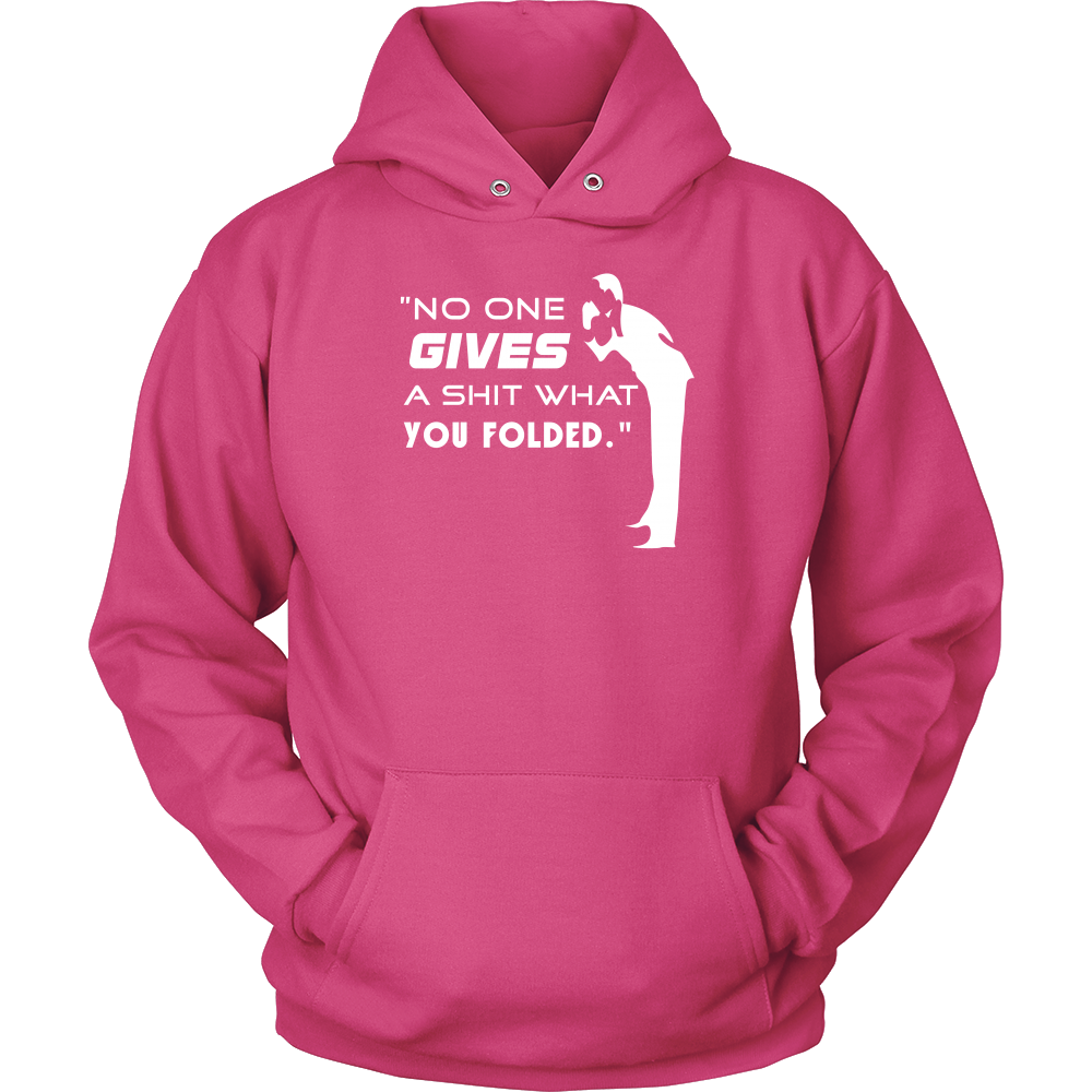No One Gives... - White Letter - T-Shirts, Hoodies, Longsleeves