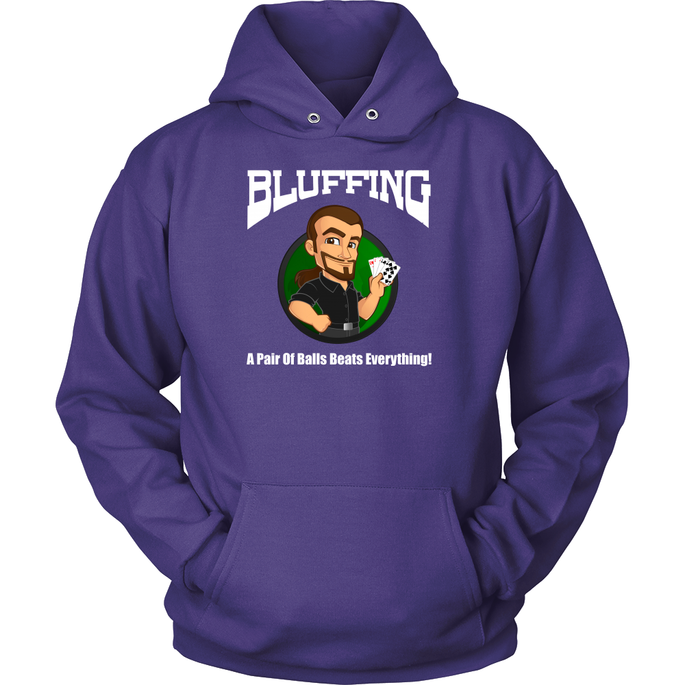 Bluffing - A Pair of Balls - White Lettering