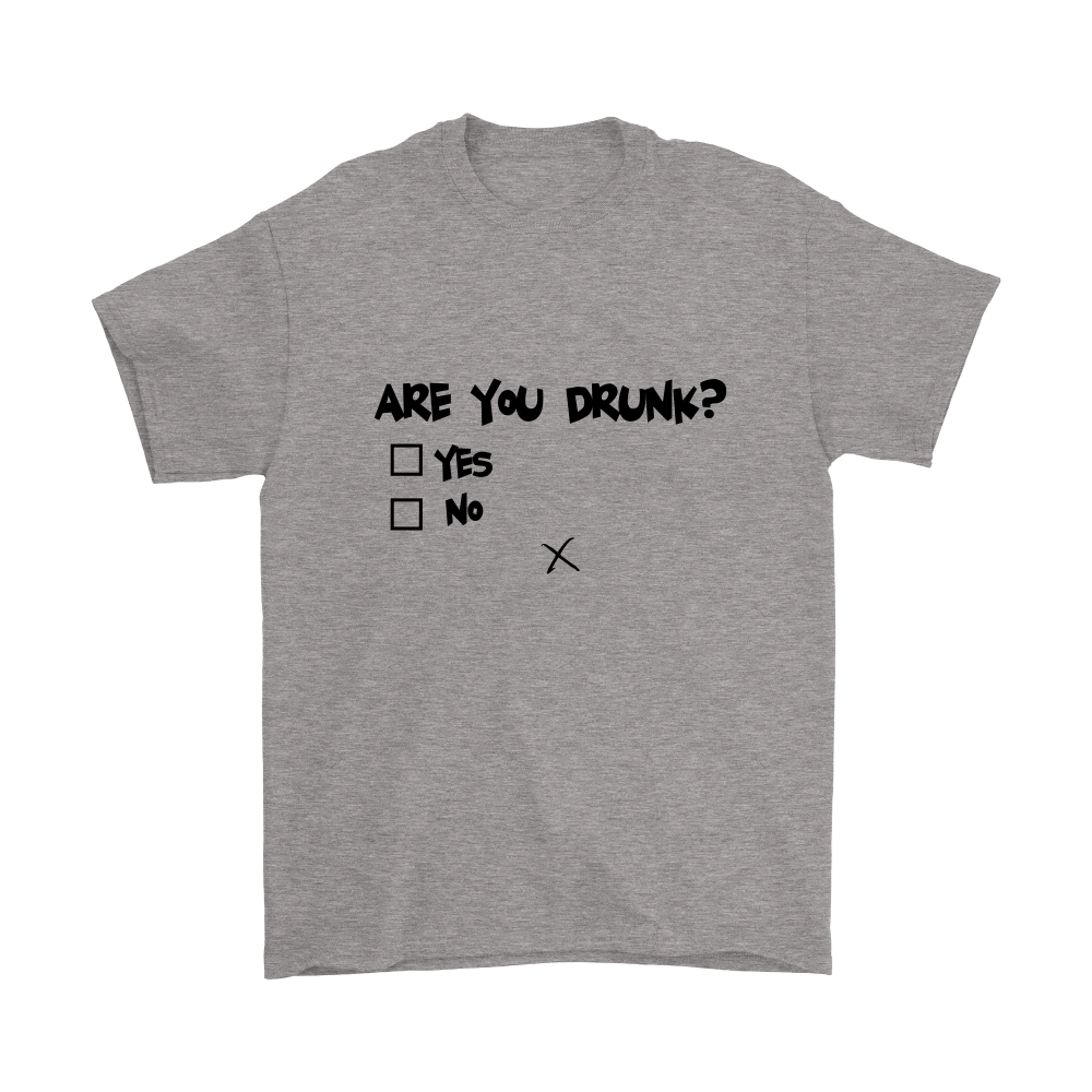 Are You Drunk? Check Box - T-Shirt B